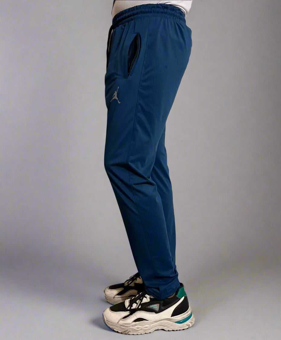 Dark Blue Imported China Stuff Trouser Perfect for Gym & Casual Wear