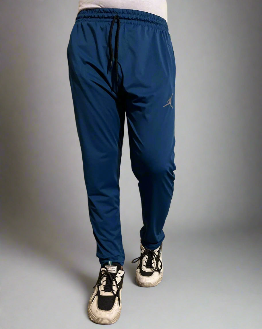 Dark Blue Imported China Stuff Trouser Perfect for Gym & Casual Wear
