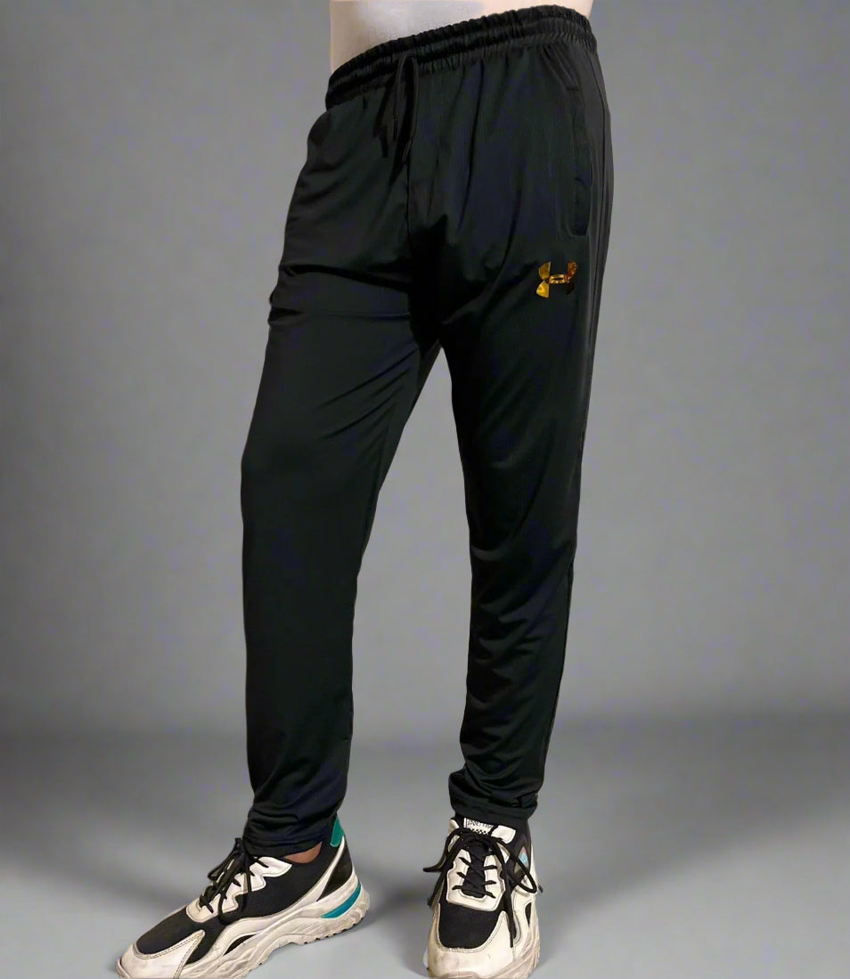 Black Color Trousers Imported Stuff Premium Quality Fabric Gym and Casual Wear