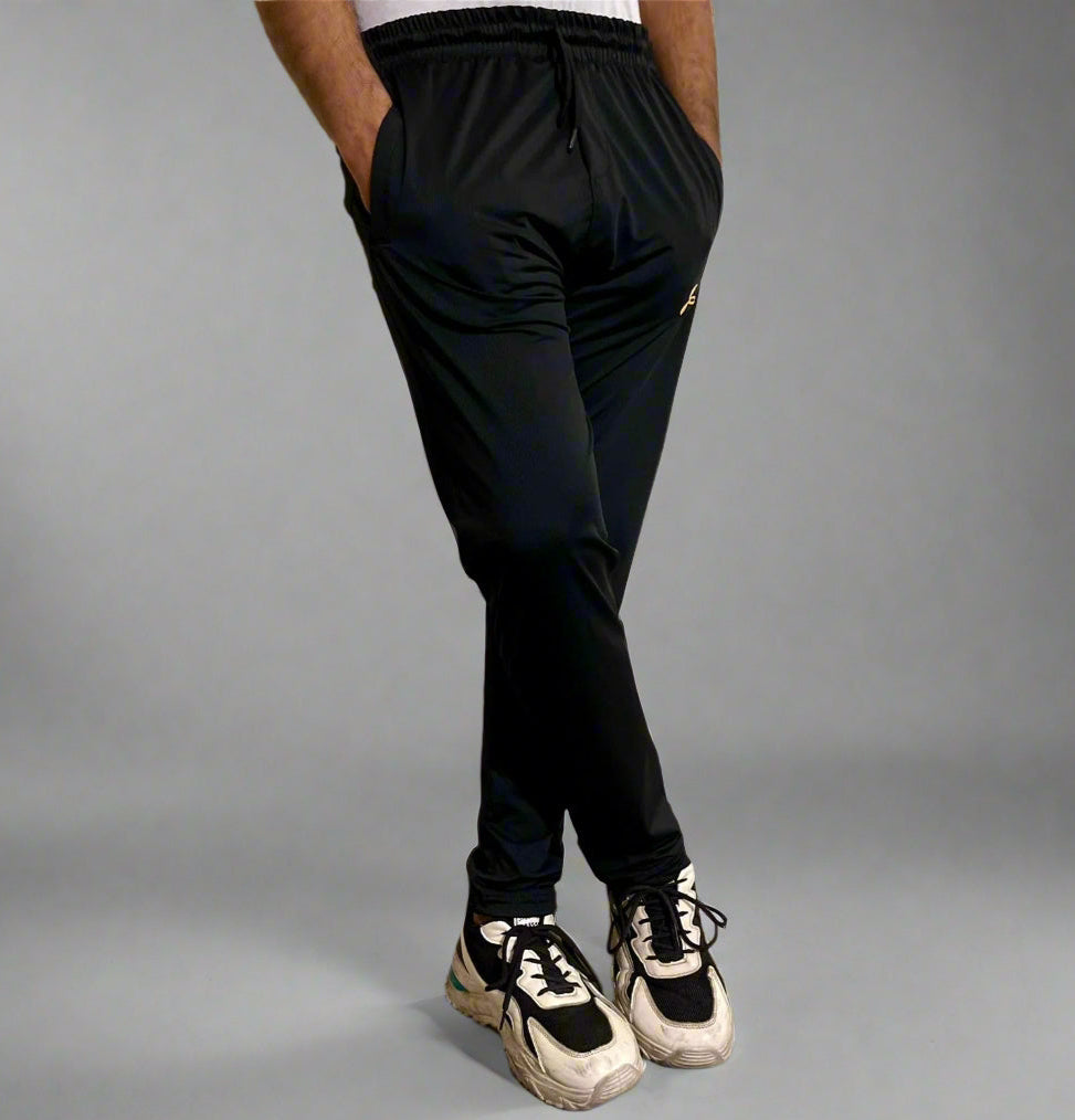 Black Color Trousers Imported Stuff Premium Quality Fabric Gym and Casual Wear