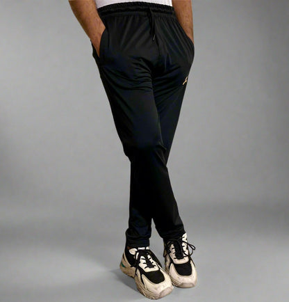 Black Color Trousers Imported Stuff Premium Quality Fabric Gym and Casual Wear