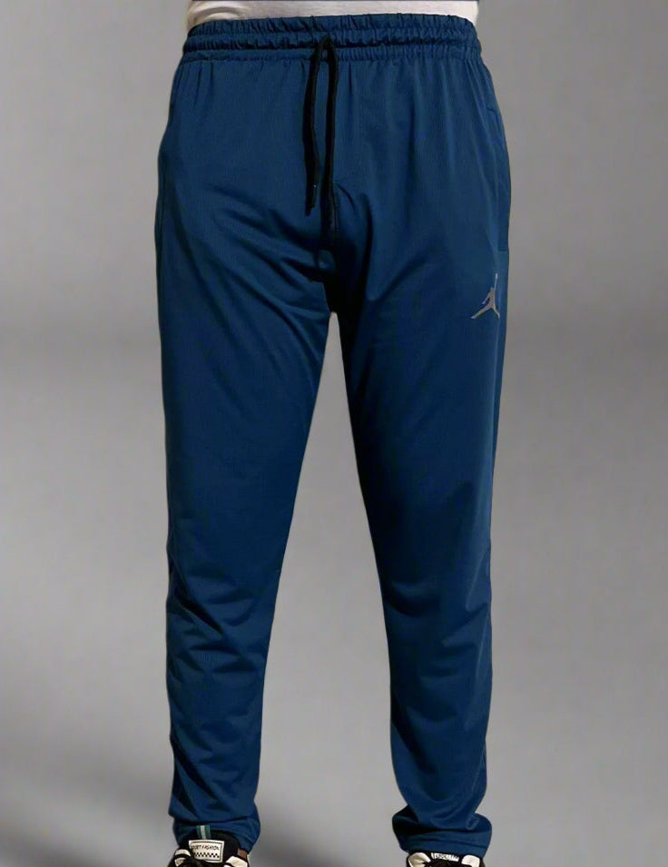 Dark Blue Imported China Stuff Trouser Perfect for Gym & Casual Wear