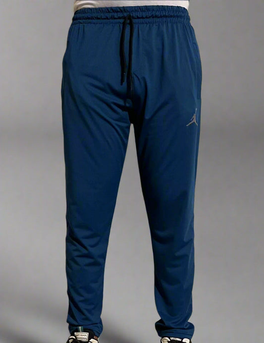 Dark Blue Imported China Stuff Trouser Perfect for Gym & Casual Wear