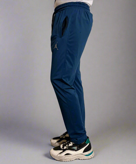 Dark Blue Imported China Stuff Trouser Perfect for Gym & Casual Wear