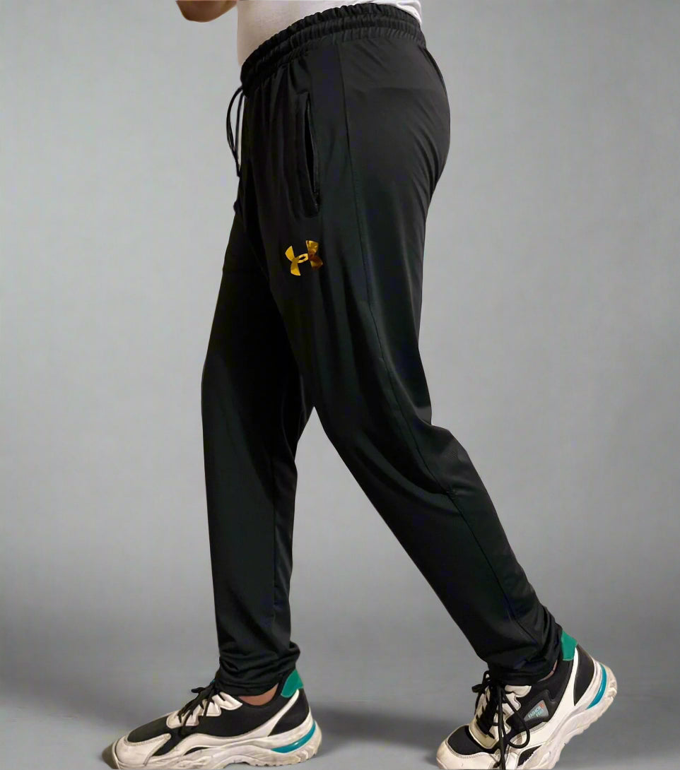 Black Color Trousers Imported Stuff Premium Quality Fabric Gym and Casual Wear