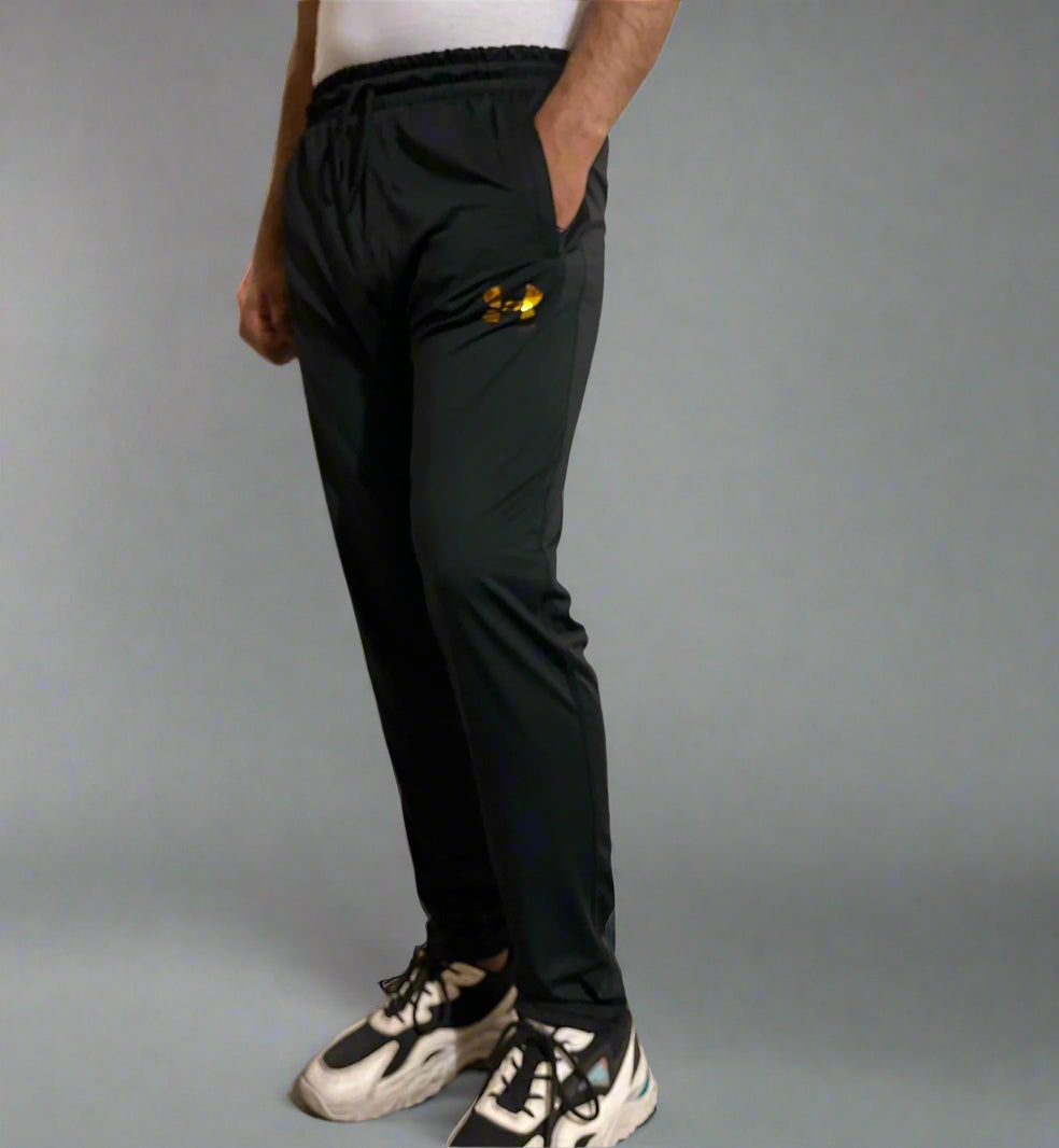 Black Color Trousers Imported Stuff Premium Quality Fabric Gym and Casual Wear