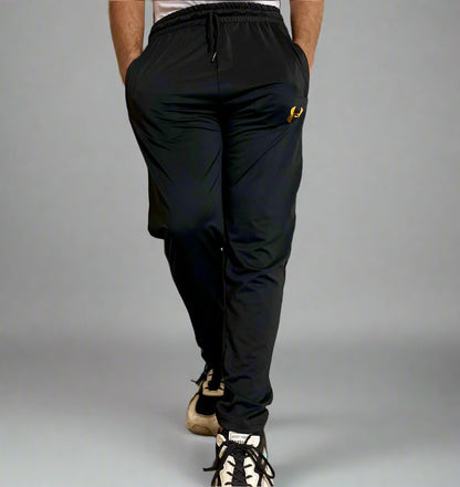 Black Color Trousers Imported Stuff Premium Quality Fabric Gym and Casual Wear