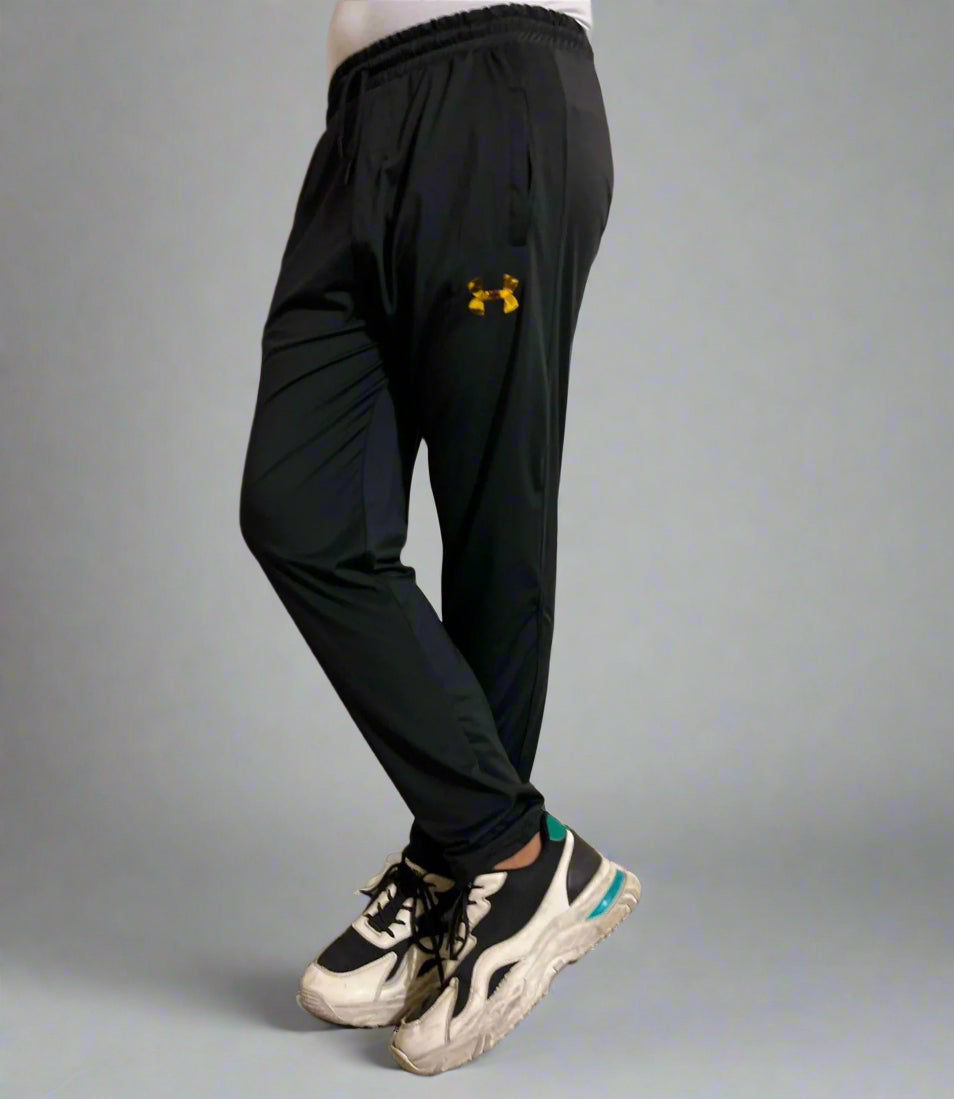 Black Color Trousers Imported Stuff Premium Quality Fabric Gym and Casual Wear
