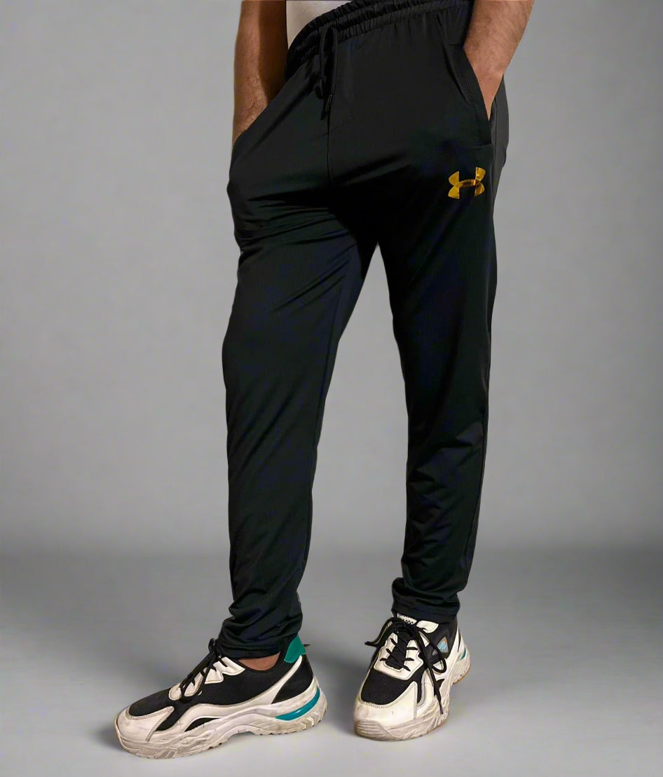 Black Color Trousers Imported Stuff Premium Quality Fabric Gym and Casual Wear