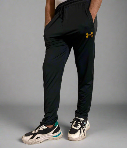 Black Color Trousers Imported Stuff Premium Quality Fabric Gym and Casual Wear
